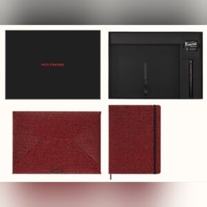 Moleskine Shine Collection Limited Edition Undated Planner Set Red Sealed Rare